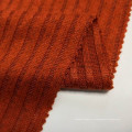Горячая текстиль шерсть, как кг 180GSM щетка, полосатый ребра, вязаная вязаная ткань